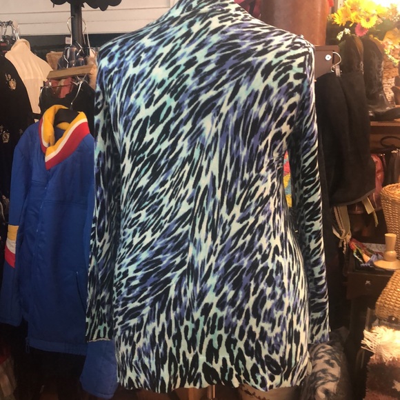 Apt. 9 - deep v neck- long length sweater- lightweight cotton Viscose knit - Picture 6 of 10